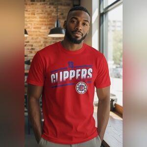 Los Angeles Clippers Men's Size Large Paul George NBA Basketball Team Gear Shirt